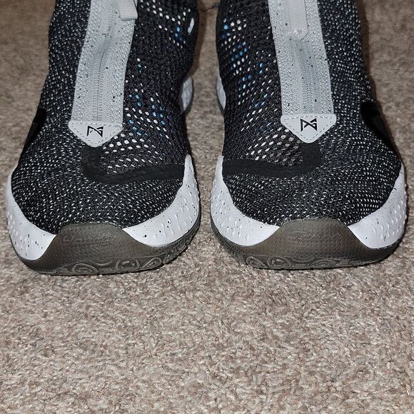Nike Mens PG 4 CD5079-004 Black Basketball Shoes Sneakers Size 8.5 - Picture 12 of 14